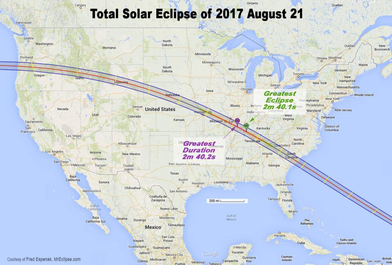 America’s Great Total Solar Eclipse, Aug 21, 2017 – M'Online