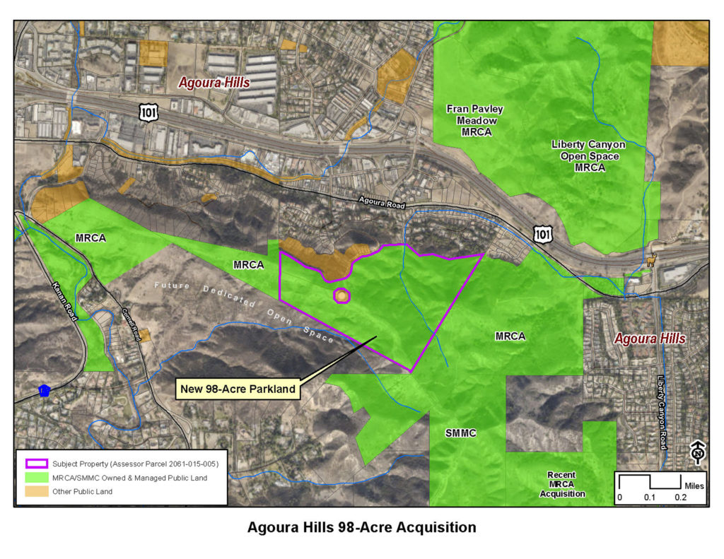 MRCA Acquires 98 Acres of Parkland in Liberty Canyon Wildlife Corridor ...